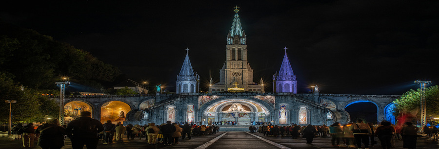 Procession Square in Lourdes
