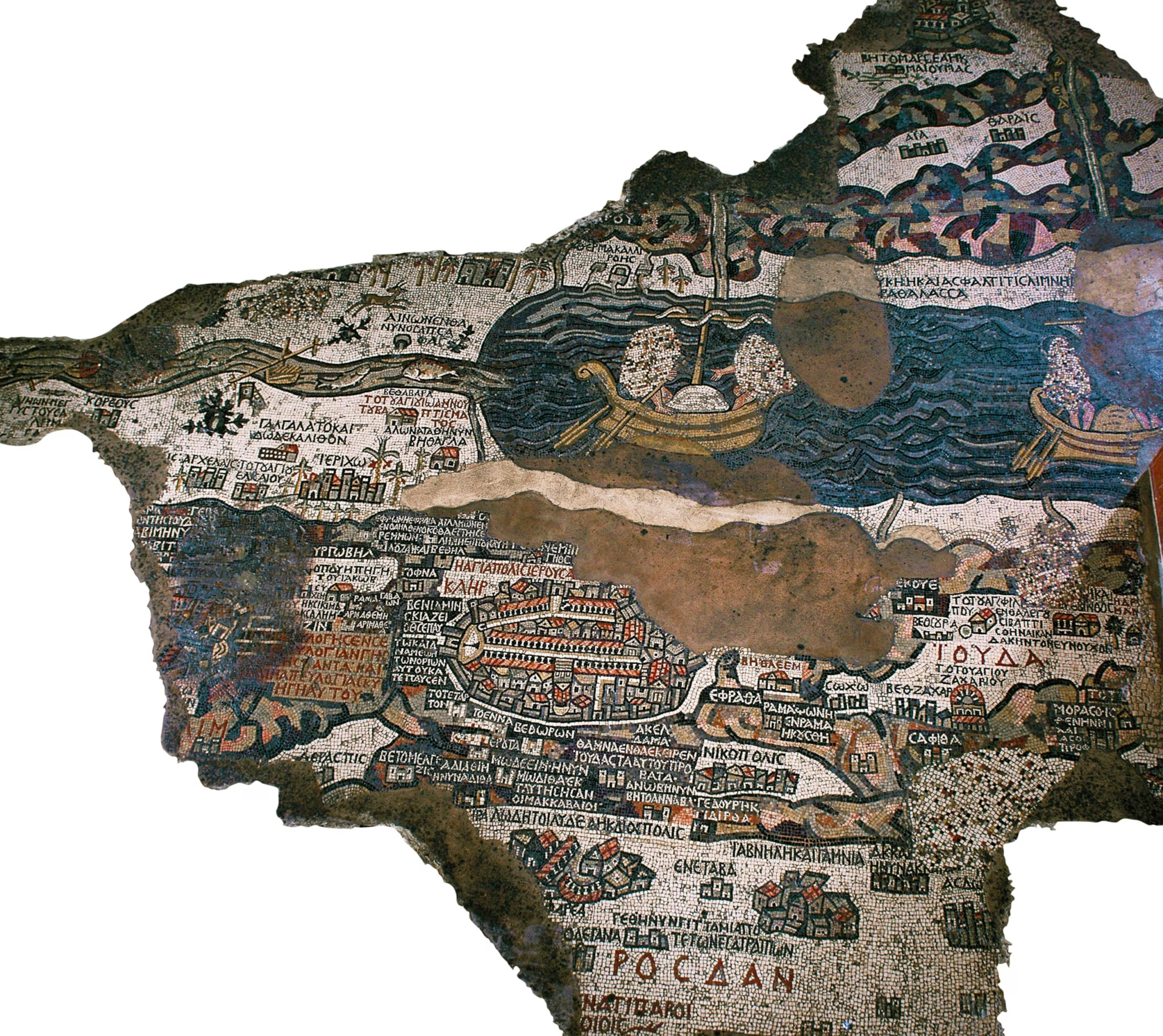 Madaba Mosaic Map