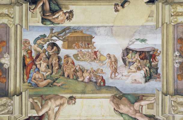 Admire Michelangelo’s Ceiling