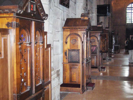 Visit the Confessional Area