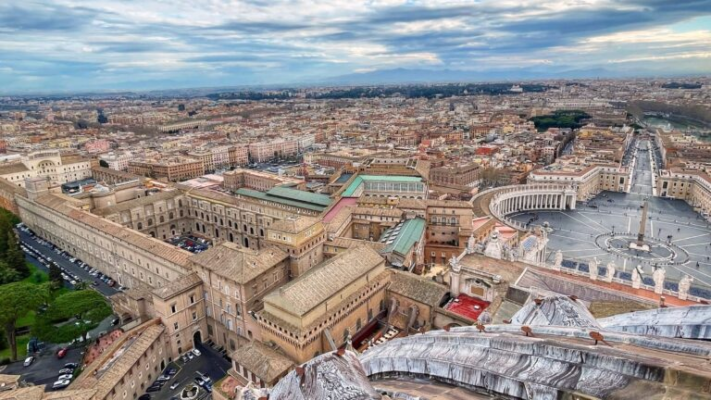 Take in the View of St. Peter’s Basilica
