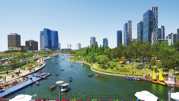 Try a Boat Activity in Songdo