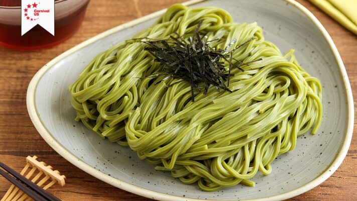 Matcha Soba in Kyoto - A Taste of Autumn in Japan's Ancient Capital