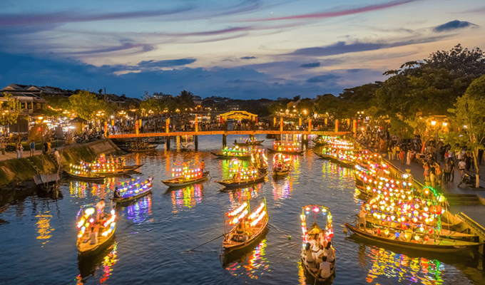 Take a Boat Ride on the Hoai River