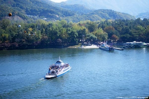 Ride the Ferry to Nami Island