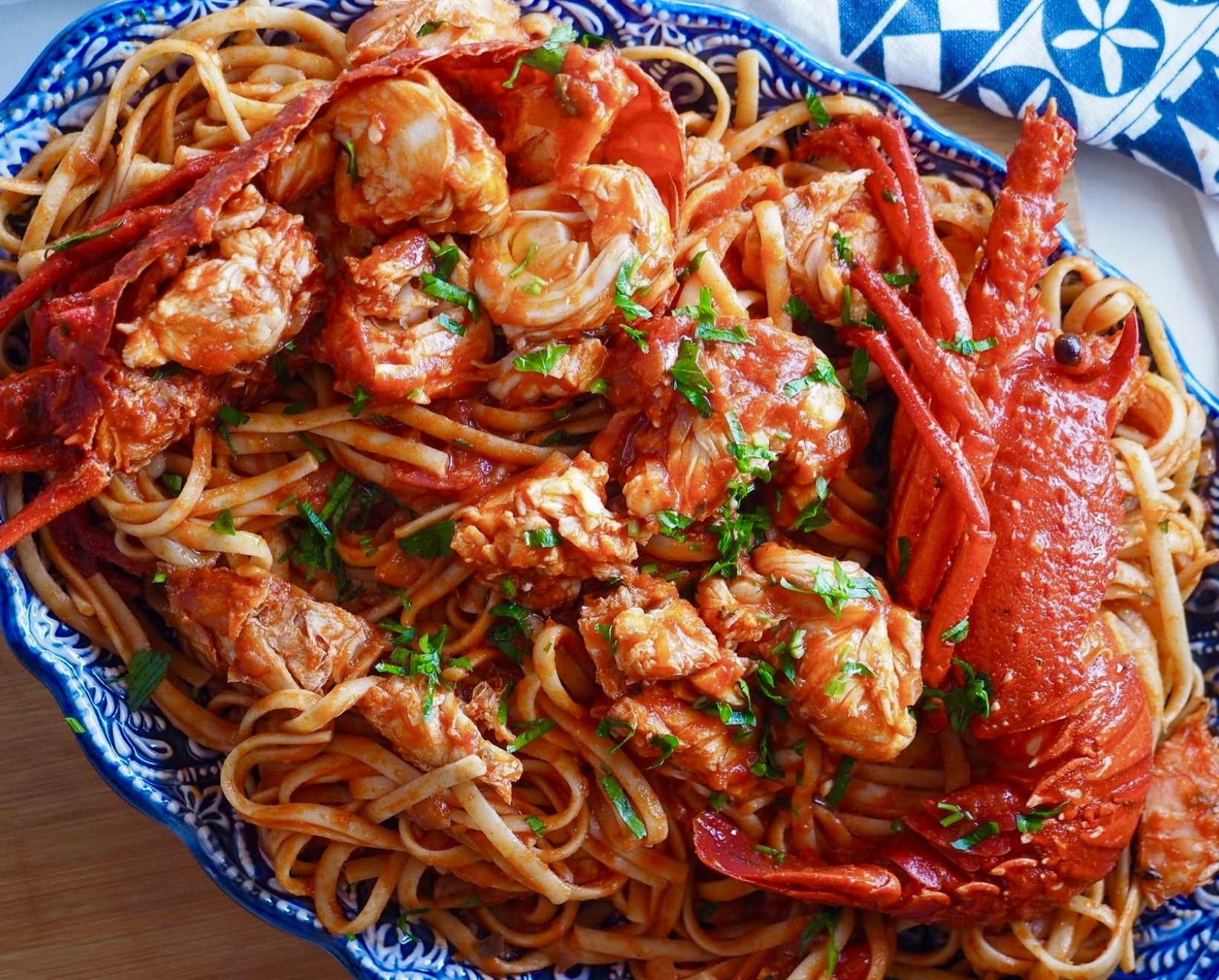Astakomakaronada (Lobster Pasta)
