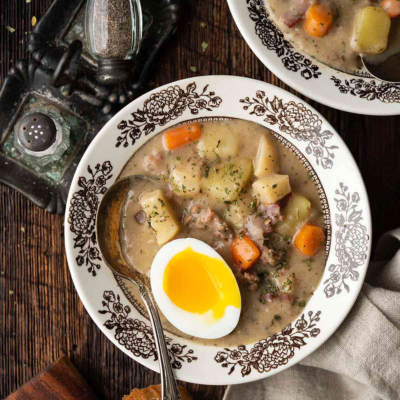 Żurek (Sour Rye Soup)